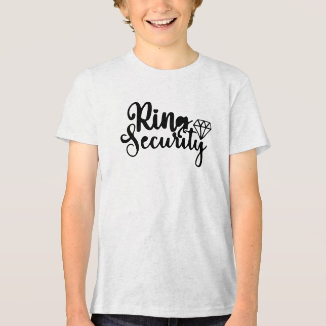 Camiseta Segurança do toque (Frente)