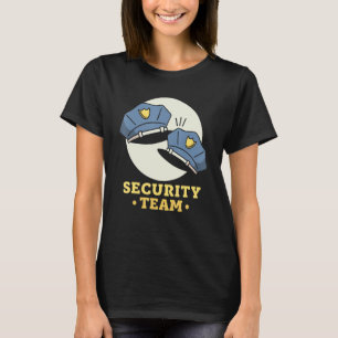 Camiseta Segurança Equipe Trabalho Segurança Porteiro Guard