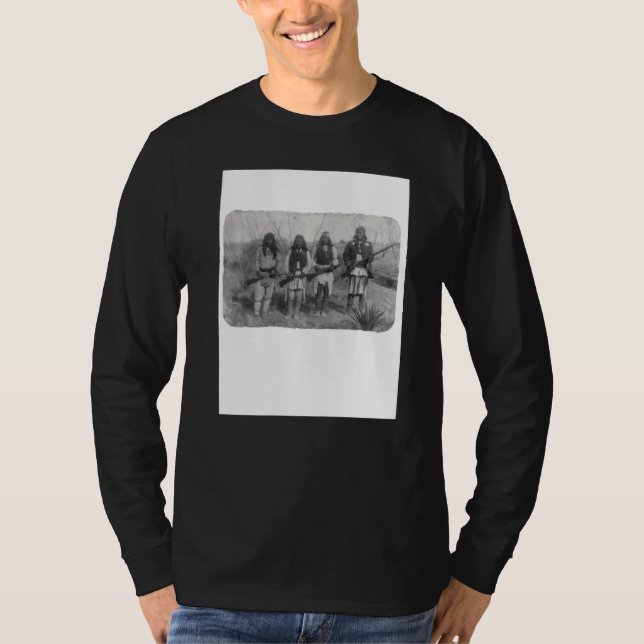 Camiseta Segurança Interna Combater O Terrorismo Desde 1492 (Frente)