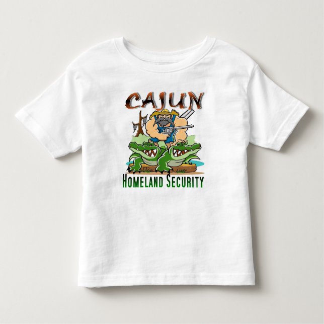 Camiseta Segurança interna de Cajun (Frente)