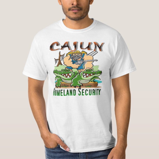 Camiseta Segurança interna de Cajun (Frente)