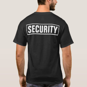 Camiseta Segurança personalizada personalizada