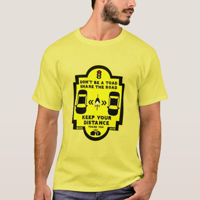 Camiseta Segurança rodoviária (Frente)