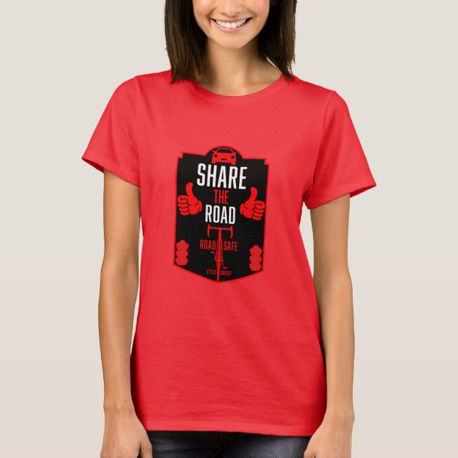 Camiseta Segurança rodoviária (Frente)