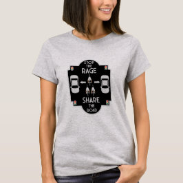 Camiseta Segurança Rodoviária de Bicicleta