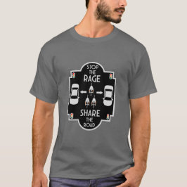Camiseta Segurança Rodoviária de Bicicleta