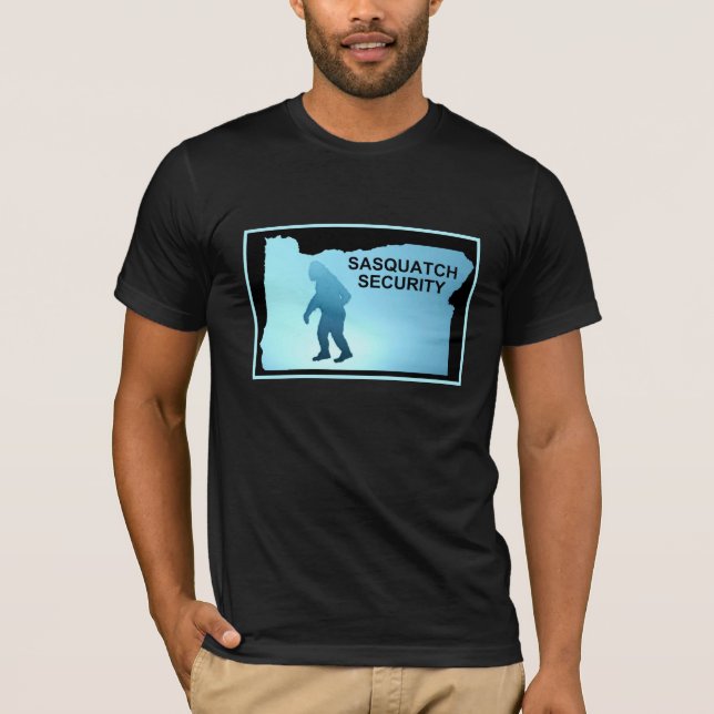 Camiseta Segurança Sasquatch - Oregon (Frente)