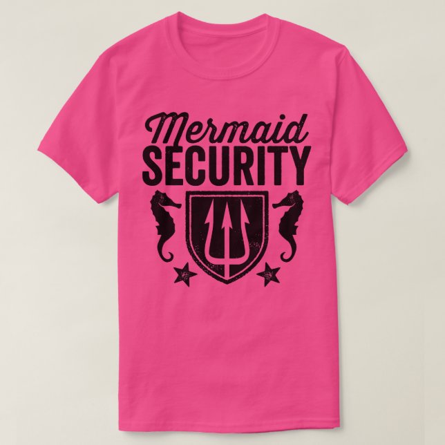 Camiseta Segurança Sereia (Frente do Design)