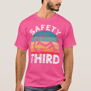 Camiseta Segurança Terceira Deficiência Engraçada Em W