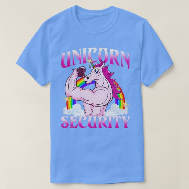 Camiseta Segurança Unicorn (Frente do Design)