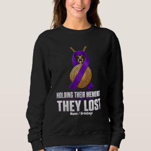 Camiseta Segurando as Memórias que Eles Perderam Fita Roxa