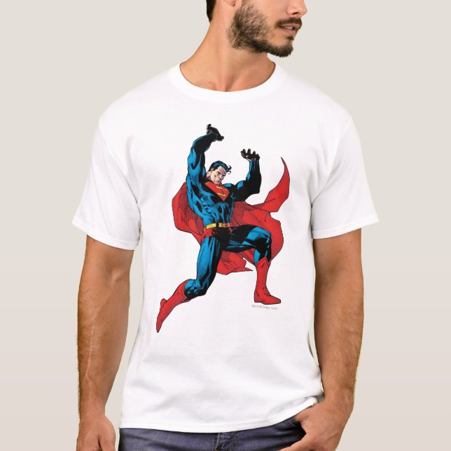 Camiseta Segurando um objeto pesado (Frente)