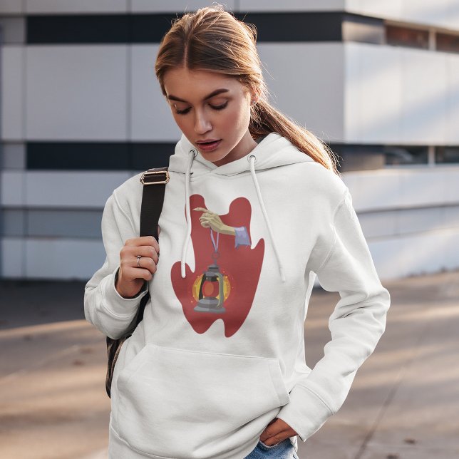 Camiseta Segurando Uma Lanterna (Criador carregado)