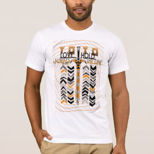 Camiseta Segure a linha até