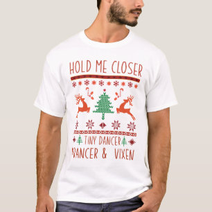 Camiseta Segure-me mais perto dançarino minúsculo saltitant