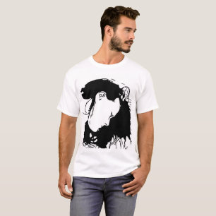 Camiseta Segure o cabelo