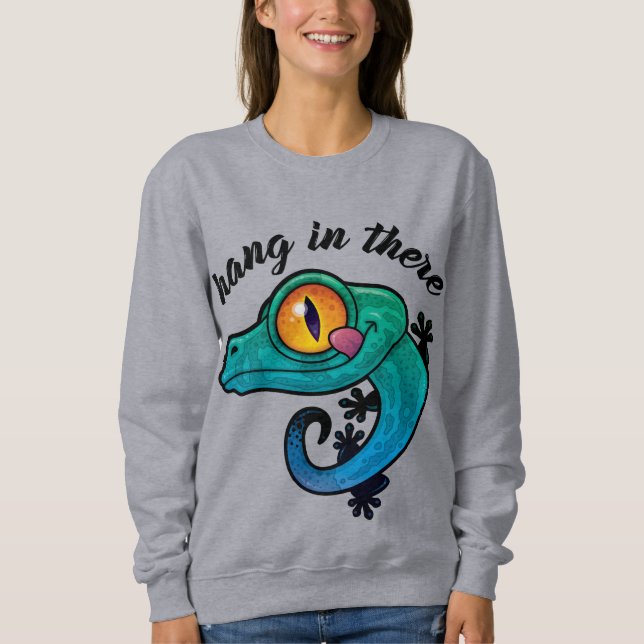 Camiseta Segure-Se Ali Colorida Gecko (Frente)