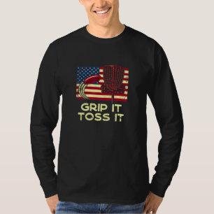 Camiseta Segure Tosse Disco Golfe Esportivo Esportivo