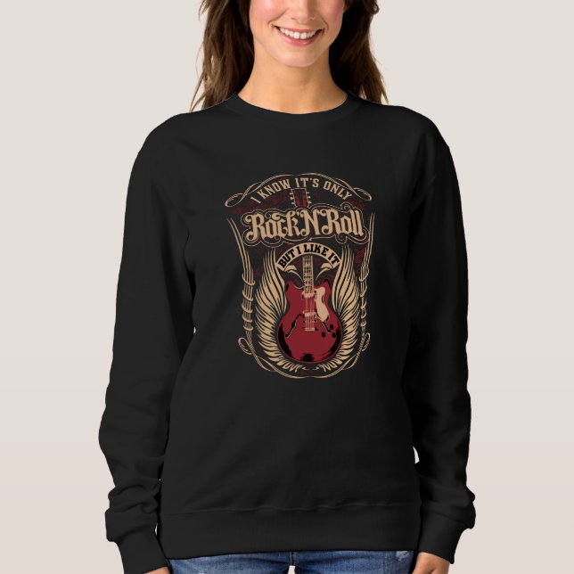 Camiseta Sei que é só Rock n Roll (Frente)
