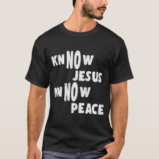 Camiseta Sei Que Jesus Conhece A Religião Engraçada Pela Pa