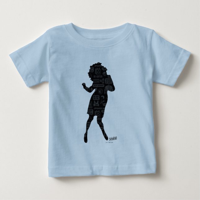 Camiseta Seinfeld | Elaine Dance Silhouette (Frente)