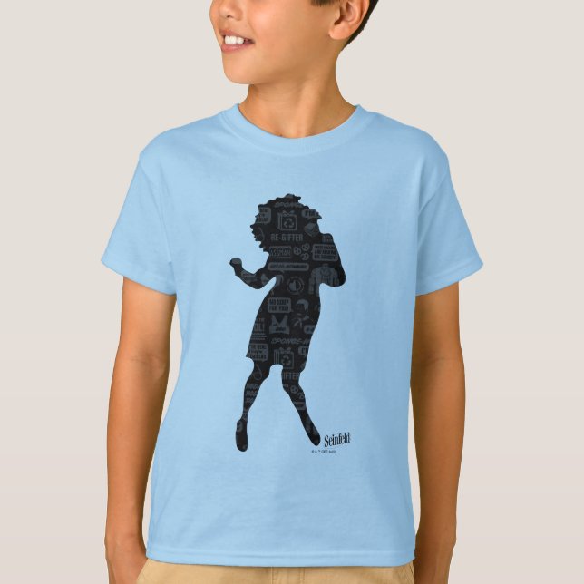 Camiseta Seinfeld | Elaine Dance Silhouette (Frente)