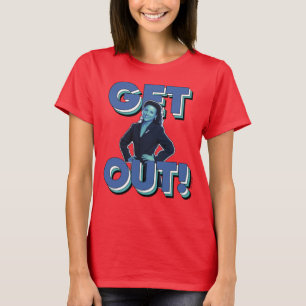 Camiseta Seinfeld Elaine, Sai!