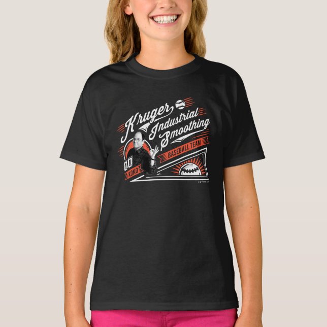 Camiseta Seinfeld | Equipe Industrial de Basebol Kruger (Frente)