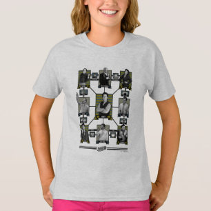 Camiseta Seinfeld   Gráfico de relações entre caracteres