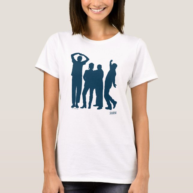 Camiseta Seinfeld | Gráfico Silhouette Group (Frente)