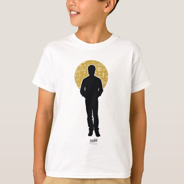 Camiseta Seinfeld | Jerry Seinfeld Silhouette (Frente)