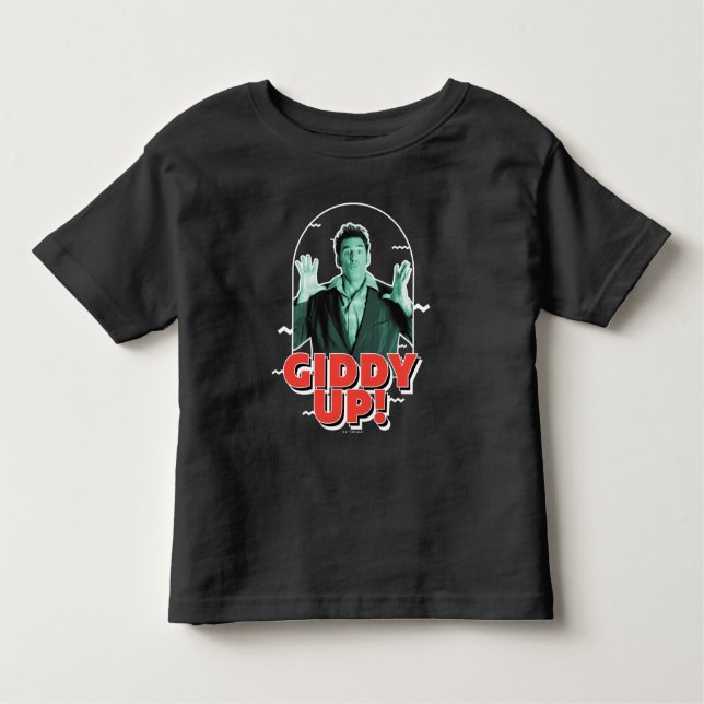 Camiseta Seinfeld | Kramer - Giddy Up! (Frente)