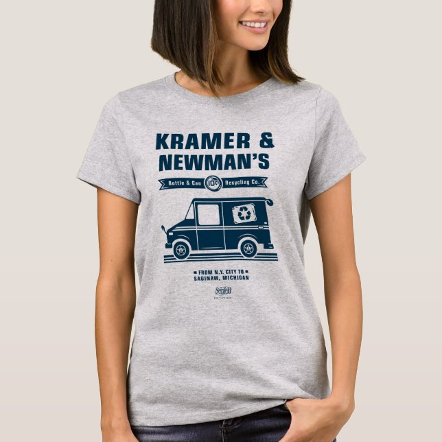 Camiseta Seinfeld | Kramer & Newman's Reciclagem Co. (Frente)