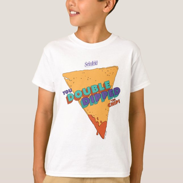 Camiseta Seinfeld | Você Dipou o chip duas vezes (Frente)