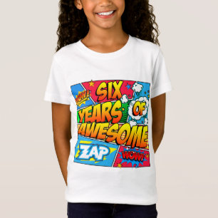 Camiseta Seis anos incríveis
