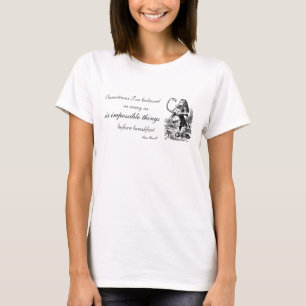 Camiseta Seis coisas impossíveis