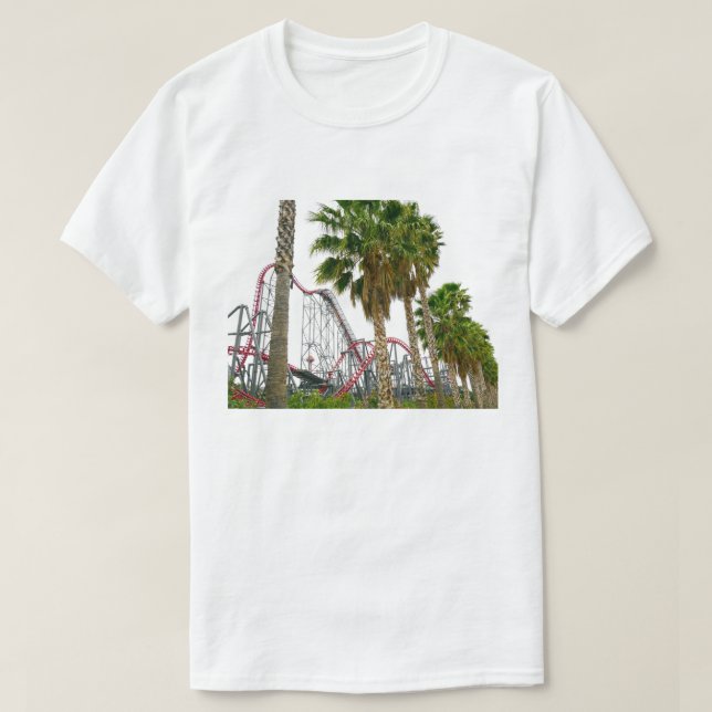 Camiseta Seis Flags Magic Mountain California (Frente do Design)