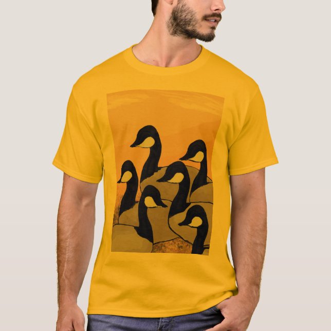 Camiseta seis gansos (Frente)