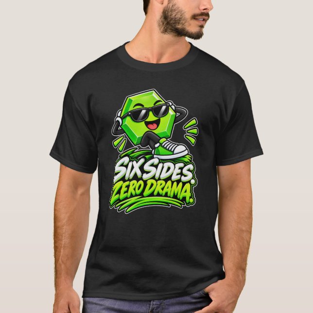 Camiseta Seis Lados - Zero Drama (Frente)