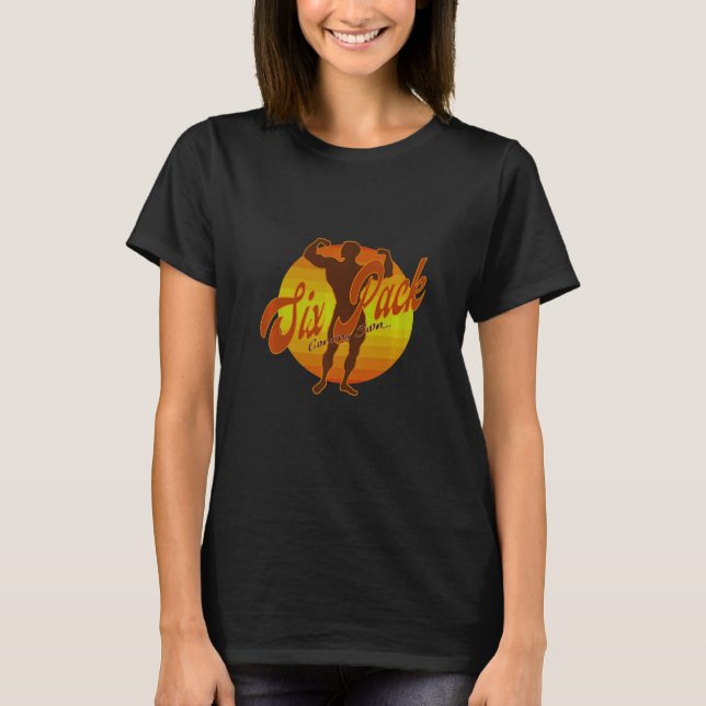 Camiseta Seis pacotes chegando em breve 1 (Frente)
