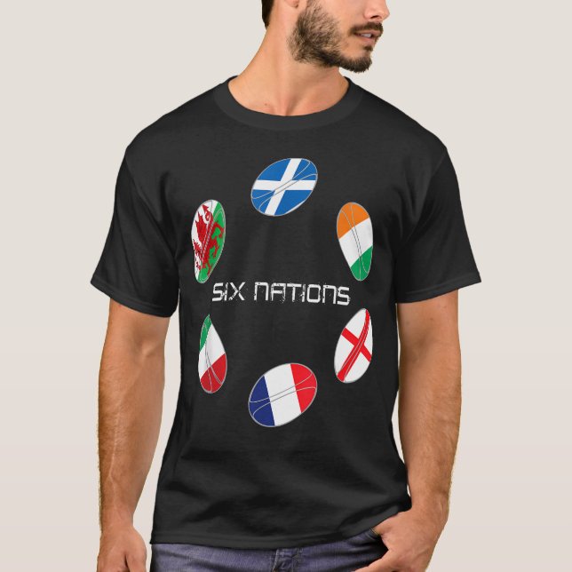 Camiseta Seis Rúgbi (Frente)
