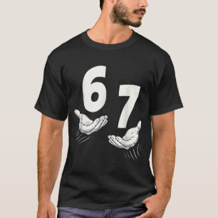 Camiseta Seis Sete 67 6 7 Crianças 67 Adolescentes Meninos