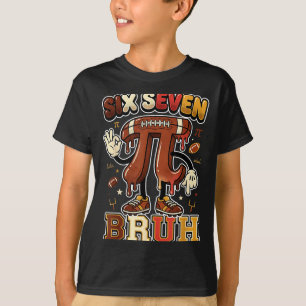 Camiseta Seis sete 67 mano 6 7 dia feliz futebol seja