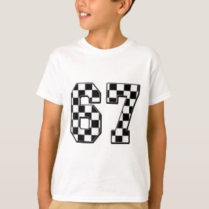Camiseta Seis Sete 67 Meme Número 67