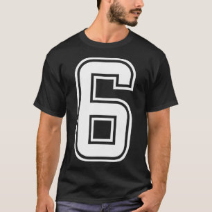 Camiseta Seis Sete 67 Número Correspondente 7 Halloween Ani