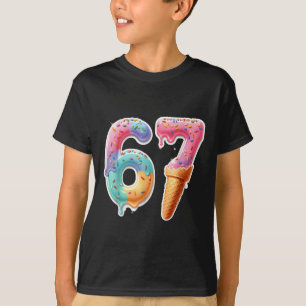 Camiseta Seis Sete 67 Sorvete Gotejamento Esportes Legal Me