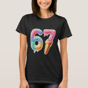 Camiseta Seis Sete 67 Sorvete Gotejamento Esportes Legal Me