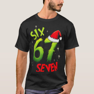 Camiseta Seis Sete 6 7 Geração Z Alpha Meme Gíria Feliz Nat
