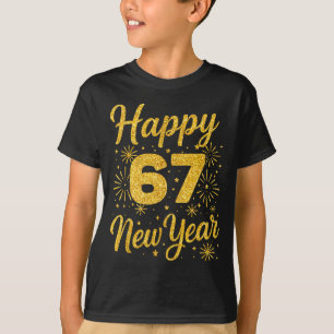 Camiseta Seis Sete 6 7 Meme Engraçado Feliz Ano Novo 67 202