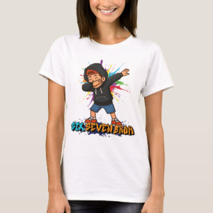 Camiseta Seis Sete Bruh Engraçado Gen Alpha Aura Meme